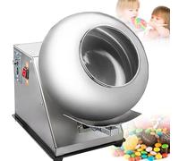 ZXSYYDS Machine d'enrobage Automatique de comprimés,Polisseuse D'enrobage De Chocolat,Enrobeuse Automatique pour Poêle à Sucre, Enrobage De Noix Et Enrobage De Chocolat - Petite Qualité Commerciale