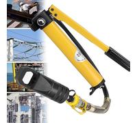 ZXSYYDS Séparateur d'écrous de 5/10 tonnes, Outil de Casse-écrou hydraulique, Coupe-écrou avec Pompe à Main, pour enlever Les écrous rouillés endommagés, Outils de Retrait de Coupe-écrous,10T