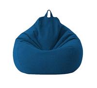 ZXTDD Divano Sacchetto Di Fagioli Sedia Sacchetto Immagazzinaggio per Sedie per I Bambini E Gli Adulti No Filler 1Pz-Bleu_Petit (S) 70 * 80Cm