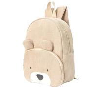 ZXTGBQ Cartable Scolaire Maternelle Sac à Dos Bébé Crèche, Sac d'école brodé pour garçons et filles, Velours Côtelé Ours Sacs à Dos Ecole Crèche, Sacs D'école avec un Joli Dessin D'animal