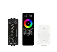 ZXTIIEUF Contrôleur de Gradation sans Fil Monochrome DC5-24 V RGB RGBW 2,4 GHz, Batterie au Lithium Ultra-Fine, Bande Lumineuse LED(RGBW)
