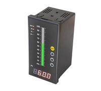 ZXTIIEUF Contrôleur de température à Affichage numérique AC220V, indicateur de Pression de Niveau d'eau, Relais 4-20 mA, Sortie 485 LED(RS485 with 4relays)
