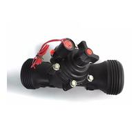 ZXTIIEUF Électrovanne d'irrigation normalement fermée 2,5 Pouces 220 V 12 V 24 V, vanne en Nylon adaptée à l'irrigation des Jardins agricoles et paysagers(THREAD-24VAC)