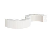 ZXTRYBHD Banc Salle a Manger, Banquette Restaurant Portable avec Coussins, Tabouret Pliable en Papier pour Salon, Tabouret Décoratif Peu Encombrant(White,L)