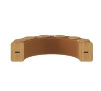 ZXTRYBHD Banc Salle a Manger, Banquette Restaurant Portable avec Coussins, Tabouret Pliable en Papier pour Salon, Tabouret Décoratif Peu Encombrant(Brown,M)