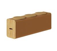 ZXTRYBHD Banc Salle a Manger, Banquette Restaurant Portable avec Coussins, Tabouret Pliable en Papier pour Salon, Tabouret Décoratif Peu Encombrant(Brown,S)