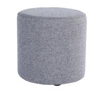 ZXTRYBHD Petit Pouf, Repose-Pieds à Assise Rembourrée, Tabouret pour Se Chausser, Fonctionnel et Polyvalent au Quotidien, pour Salon, Chambre, Entrée ou Bureau(Gray,Large)
