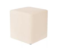 ZXTRYBHD Petit Pouf Repose-Pieds, Tabouret Bas, pour Salon, Chambre, Entrée et Dressing(White,Small)
