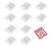 ZXUPOI 10 Pcs Carte De Jeu en Plastique Clair De La Cartouche De Stockage Cas Boîte Couverture De Poussière Clair Housse Etui Cas Boîtier De Protection Emballage pour Gameboy Color GB/GBC/GBP