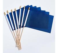 ZXvZYT Drapeau de couleur unie (lot de 12)