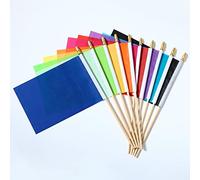 ZXvZYT Drapeau de couleur unie (lot de 50)