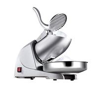 ZXW Broyeur à Glace électrique à Double Couteau, Machine à Glace pilée Commerciale de Magasin de thé au Lait, Machine à Smoothie 380W, la quantité de Glace pilée: 95KG/H