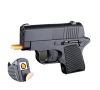 Zxwjddm Briquet 2 en 1 avec étui à Cigarettes, Briquet tungstène Coupe-Vent, étui à Cigarettes de Grande capacité pouvant contenir 10 Cigarettes Fines, résistant à l'humidité,