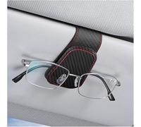 ZXWZZQ88 2 Pièces Porte Lunettes pour Renault Arkana I SUV (2020 2021 2022 2023 2024) Voiture Organisateur de Pare-Soleil de Voiture Le Stockage de Lunettes,B/Carbon