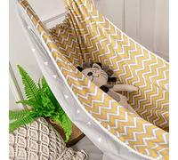 ZXX. Hamac pour Enfants pour Enfant Enfant, hamac en Tissu de Coton pour Tout-Petits ou hamacs à bandoulière pour Patio Porche Jardin arrière-Cour Usage extérieur et intérieur