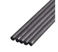 zxxin-Baguettes de soudage durables, 5pcs 99,99% de tiges de carbone, barre de graphite Barre d'électrode de la cylindre de corrosion Résistance à la corrosion Enseignement conducteur, Bonne qualité