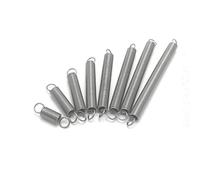 Zxxin-Ressort, Acier Double Petit Crochet Ressort de Tension, matériel Accessoires de Fil Dia 0.6mm extérieur Dia 5 mm Longueur 15-50mm, 10Pcs, Tous Les Accessoires (Length : 0.6 x 5 x 40mm)