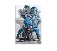ZXXSCPCB Ghost in The Shell Stand Alone Complexe Hot Blooded Anime Classique Anime Toile Affiche Mur Art Peinture Décorative Chambre Peinture Affiche 40x60cm Style Sans Cadre