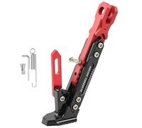 ZXYHBHD Béquille Latérale de Moto Modifiée, Béquille Robuste et Réglable, Compatible avec Honda CRF110F/CRF125F/CRF125F Big Wheel/CRF125FB/CRF150F Expert,Red