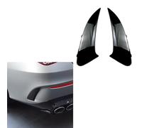ZXYHBHD Compatible avec Mercedes-Benz CLA-Class C118 CLA200 2020+, aileron de Pare-Chocs arrière, Couvercle de Ventilation latéral, Accessoires,Glossy Black
