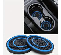 ZXYHBHD Coussinet antidérapant pour Porte-gobelet de Voiture,Protection Stable, 2 pièces, Compatible avec Les Piles Lexus LX 570 Marvel Eternals PHASTOS,Blue