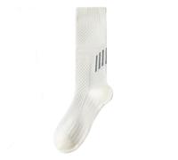 ZXYHOLOHI 1/2 paire chaussettes de cyclisme à compression pour hommes au milieu du mollet antidérapantes à haute élastique respirante chaussettes de sport