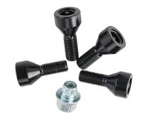 ZXYIWSDF Compatible avec Mini pour Clubman pour R55 2007 2008 2009 2010 2011 2012 2013 2014 Boulons De Verrouillage De Roue en Alliage d'acier Inoxydable OEM : 36136776076. Vis de Roue(M14x1.25)