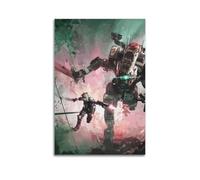 ZXYYHBG Poster de jeu Titanfall 2 - Impression sur toile - Décoration murale moderne pour chambre à coucher - 60 x 90 cm