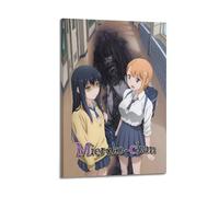 ZXYYHBG Poster de l'anime Mieruko-chan - Impression sur toile - Décoration murale moderne pour chambre à coucher - 60 x 90 cm