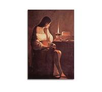 ZXYYHBG Poster décoratif sur toile de Marie-Madeleine - Impression d'art moderne pour chambre à coucher - 60 x 90 cm