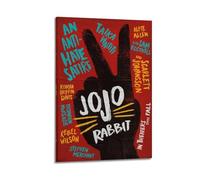 ZXYYHBG Poster du film Jojo Rabbit Poster5 - Impression sur toile - Impression d'art moderne pour chambre à coucher - 50 x 75 cm