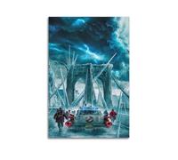 ZXYYHBG Poster du film The Expendables 2 Ice Empire - Impression sur toile - Décoration murale moderne pour chambre à coucher - 60 x 90 cm