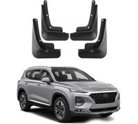 ZXYzanxy Auto Bavettes pour Santa Fe 2019-2023 Garde Boue Anti éclaboussures Accessoire Voiture Véhicule Bavette Accessoires Extérieurs