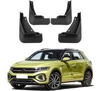 ZXYzanxy Auto Bavettes pour VW T-ROC 2018-2024 Garde Boue Anti éclaboussures Accessoire Voiture Véhicule Bavette Accessoires Extérieurs