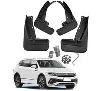 ZXYzanxy Auto Bavettes pour VW Tiguan R-Line 2019-2023 Garde Boue Anti éclaboussures Accessoire Voiture Véhicule Bavette Accessoires Extérieurs