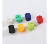 ZY-25 Mini platine d'expérimentation sans soudure PCB à 25 points d'attache en plastique ABS 20 x 15 mm pour l'éducation électronique, le bricolage, les laboratoires d'ingénierie