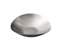 ZYAGH Assiette décorative de style rétro, design unique, en acier inoxydable, sturdy, for la maison, le restaurant ou l'extérieur(Style3)
