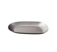 ZYAGH Assiette décorative de style rétro, design unique, en acier inoxydable, sturdy, for la maison, le restaurant ou l'extérieur(Style8)