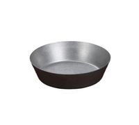 ZYAGH Assiettes rétro profondes en acier inoxydable 304, assiettes à sauce monocouche, plateaux à desserts, viande et fruits, vaisselle(11cm)