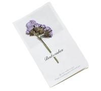 ZYAGH Carte Mariage Lot de 10 cartes de vœux créatives faites à la main avec fleurs séchées, cartes pliantes for étudiants, ensemble de cartes manuscrites de bénédictions Pour Mariage(Color 10)