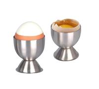 ZYAGH Coquetier Oeuf Lot de 2 coquetiers en Acier Inoxydable for œufs à la Coque, Support de Table for Tasses, ustensile de Cuisine for Le Petit-déjeuner pour Coquetier