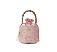 ZYAGH Embroidered Handbag, Banquet Exquisitely Small Bucket Bag