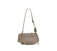 ZYAGH Mini Porte-monnaie Classique De Couleur Unie, Sac À Main Multifonctionnel for Rouge À Lèvres Et Écouteurs, Sacs À Bandoulière Polyvalents Décontractés for Femmes(Taupe)