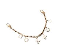 ZYAGH Petit Sac de Style parfumé, chaîne Suspendue en métal décoratif Noir et Blanc avec Ordinateur de Poche(Color-03)