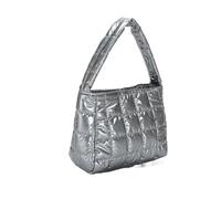 ZYAGH Sac à main matelassé for femmes, fourre-tout en coton à carreaux brodé, Simple, léger, Portable, couleur unie, for les vacances du week-end(GY)