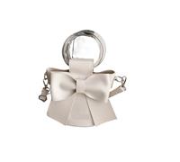ZYAGH Sac Seau Élégant for Femmes, Avec Sangle Détachable Et Nœud Élégant, Sac À Main D'été Décontracté À Bandoulière(White)