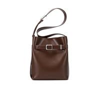 ZYAGH Sacs à main vintage for femmes, sacoches simples en cuir véritable, sac seau de luxe for dames, sacs à bandoulière for femmes