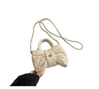 ZYAGH Super Mini Sac À Bandoulière Avec Poignée Courte, Pochette, Sac À Main Argenté, Porte-monnaie Tendance, Rouge À Lèvres(White)