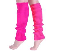 ZYAGH Women's Long Knitted Foot Cover Leg Breathable Warmers Winter Protector Stocking Legging Ladies Striped Warmersocks(Color 01)