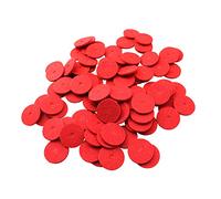 ZYAMY Lot de 100 patins en feutre pour machine à coudre 2,5 x 0,5 x 0,2 cm